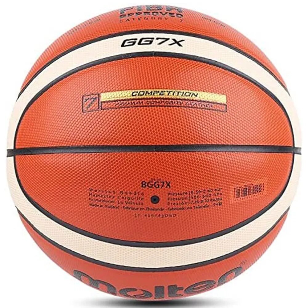 Molten - Ballon de basket Intérieur T5, T6 et T7